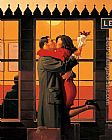 Jack Vettriano Back Where You Belong painting